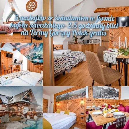 Cicha Woda 300 M Od Goracy Potok I Termy Szaflary Exterior foto