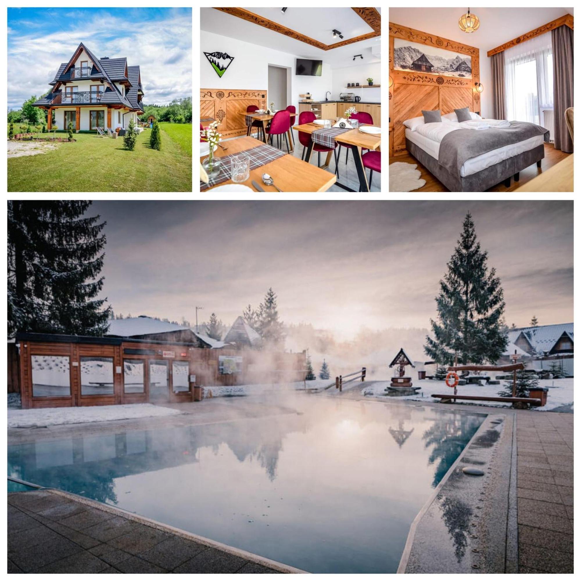 Cicha Woda 300 M Od Goracy Potok I Termy Szaflary Exterior foto